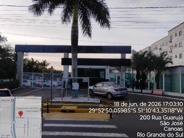 Apartamento em Canoas, Sao Jose, Rua Guaruja, N. 200, Apto 202, Bl15 Vg 338, RS. Área: 41.58m2