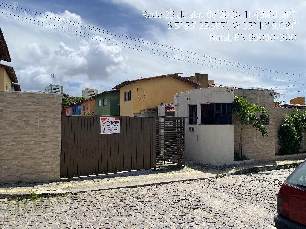 Casa em Natal, Ponta Negra, Rua Manoel Congo, N. 400, Casa 01, RN. Área: 74.17m2