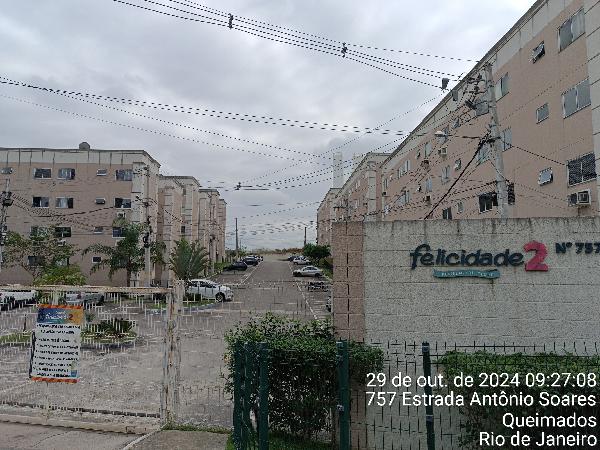 Apartamento em Queimados, Vila Sao Joao, Estrada Cabucu Queimados, N. 757, Apto 501, Bl 05, RJ. Área: 46.47m2