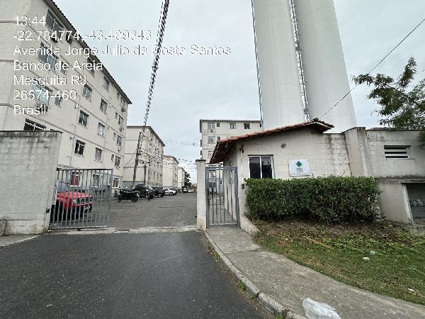 Apartamento em Mesquita, Rocha Sobrinho, Rua Jose Bonifacio, N. 201, Apto 504, Bl11, RJ. Área: 42.9m2