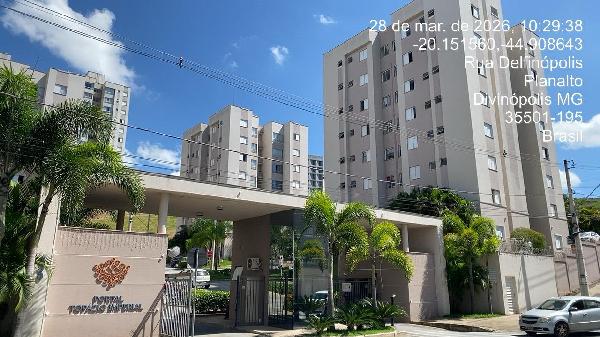 Apartamento em Divinópolis, Planalto, Rua Delfinopolis, N. 500, Apto 104, Bloco 04, MG. Área: 53.26m2