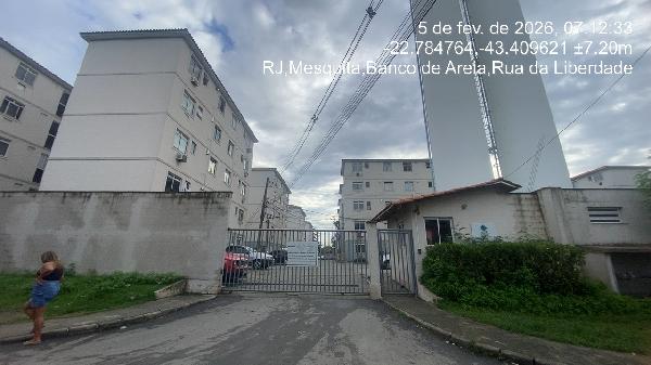Apartamento em Mesquita, Rocha Sobrinho, Rua Jose Bonifacio, N. 201, Apto 102, Bl 01 Lt 321a Qd 77, RJ. Área: 42.9m2