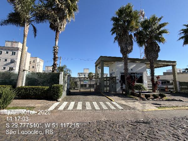 Apartamento em São Leopoldo, Santo Andre, Rua Coronel Bordini, N. 1151, Apto 102, Bl 05 Box 66, RS. Área: 40.23m2