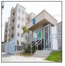 Apartamento em Nova Iguaçu, Ceramica, Rua Oliveiros Rodrigues Alves, N. 1476, Apto 501, Bl 10, RJ. Área: 43.08m2