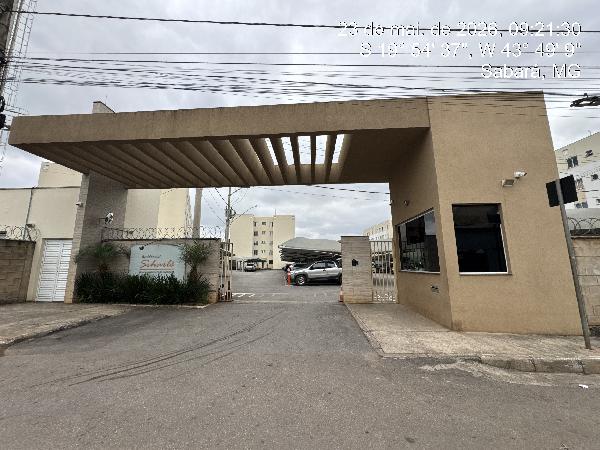 Apartamento em Sabará, Paciencia, Avenida Albert Scharle, N. 1773, Apto 205, Bl 05 Box 159, MG. Área: 55.23m2