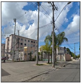 Apartamento em Lauro de Freitas, Caji, Avenida Jose Leite, N. 2200, Apto 004, Bl 27, BA. Área: 40.53m2