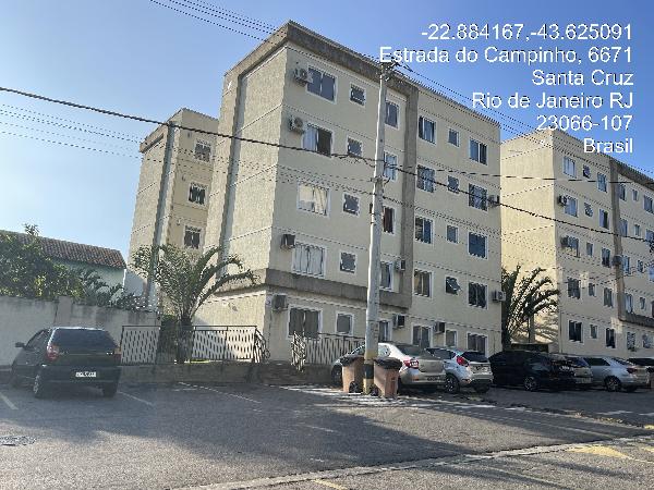 Apartamento em Rio de Janeiro, Freg De Campo Grande, Estrada Do Campinho, N. 6731, Apto 301, Bl 14 Lt 01, RJ. Área: 43m2
