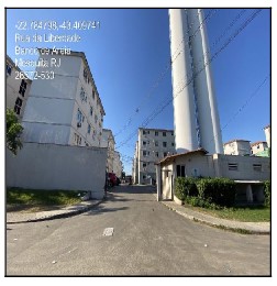 Apartamento em Mesquita, Rocha Sobrinho, Rua Jose Bonifacio, N. 201, Apto 101, Bl 03, RJ. Área: 42.9m2