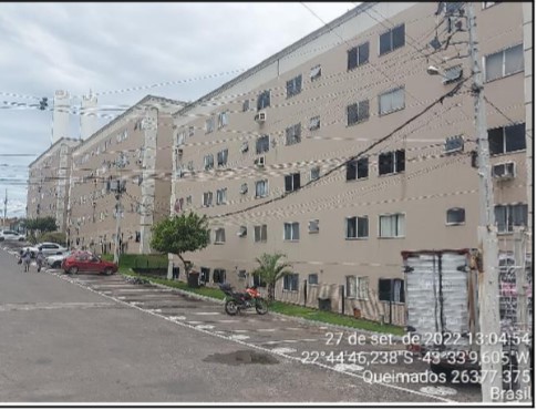 Apartamento em Queimados, Vila Sao Joao, Estrada Antonio Soares, N. 757, Apto 306, Bl 03, RJ. Área: 46.47m2