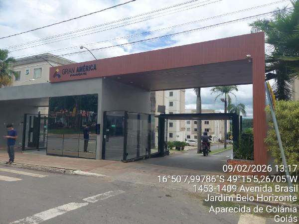 Apartamento em Aparecida de Goiânia, Jardim Belo Horizonte Acrescimo Ii, Quadra Area - Avenida Brasil, N. Sn, Apto 403, Bl 40 Lt 04c Pav 04 Vg 215, GO. Área: 41.79m2