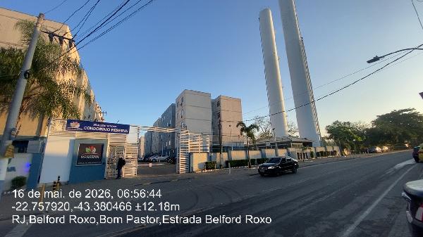 Apartamento em Belford Roxo, Bom Pastor, Estrada Belford Roxo, N. 977, Apto 1a22, Bl 01, Area 01, RJ. Área: 45m2