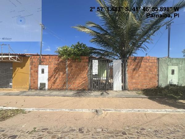 Casa em Parnaíba, Rosapólis, Rua 05, N. 18, Qd B2, PI. Área: 53.14m2