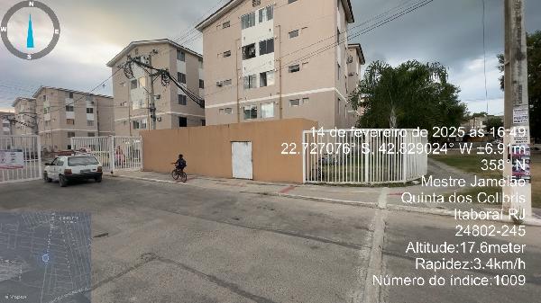 Apartamento em Itaboraí, Venda Das Pedras, Avenida Flavio Vasconcelos, N. Sn, Apto 301, Bl 06, Lt 01, Qd 08, Lot Viver Melhor, RJ. Área: 43.95m2