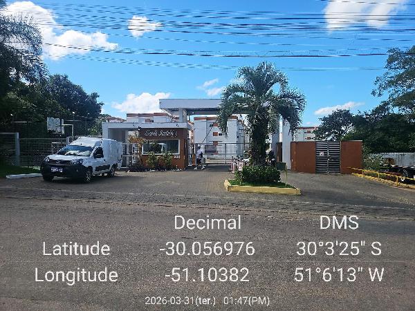 Apartamento em Viamão, Santa Isabel, Rua Parana, N. 226, Apto 402, 3 Andar, RS. Área: 44.84m2