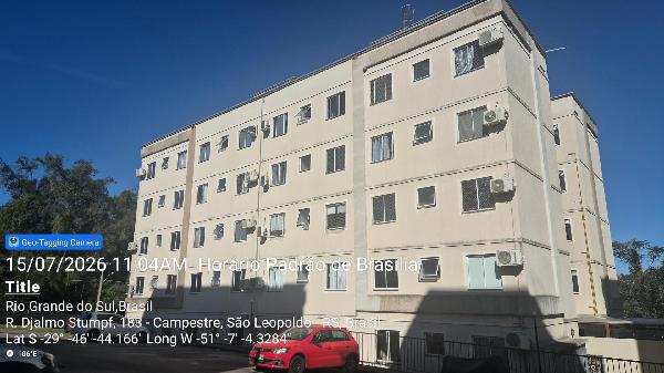 Apartamento em São Leopoldo, Santo Andre, Rua Coronel Bordini, N. 1151, Apto 501, Bl 24 Vg 477, RS. Área: 40.23m2