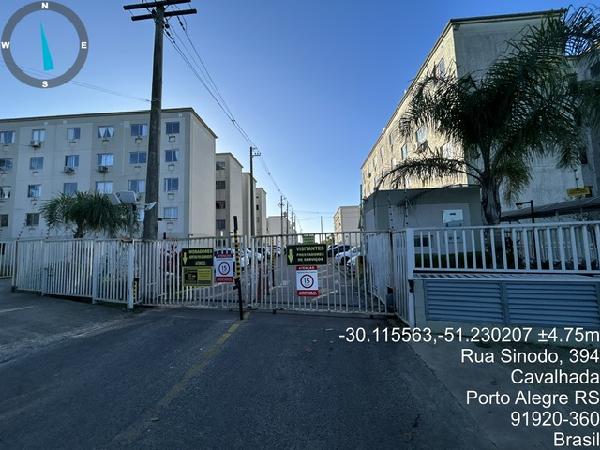 Apartamento em Porto Alegre, Cavalhada, Avenida Familia Goncalves Carneiro, N. 441, Apto 501, Bl 16, RS. Área: 40.29m2