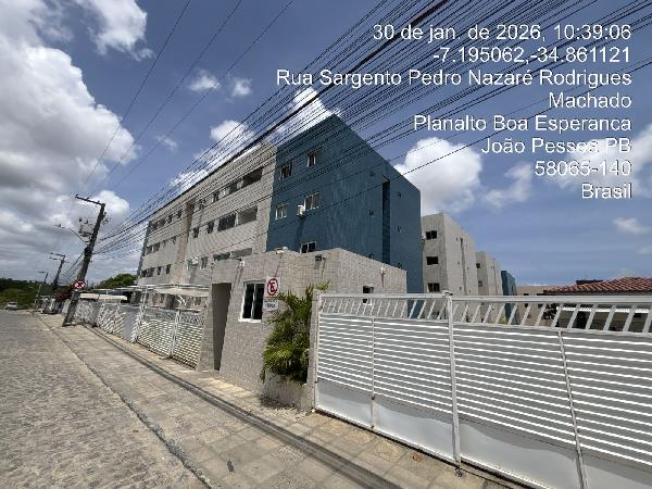 Apartamento em João Pessoa, Planalto Boa Esperanca, Rua Sargento Pedro Nazare Rodrigues Mach, N. 820, Apto 402, Bl B, PB. Área: 47.95m2