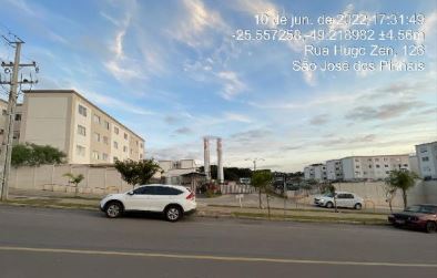 Apartamento em São José dos Pinhais, Colonia Rio Grande, Rua Hugo Zen, N. 78, Apto 104, Bl 08, PR. Área: 38.68m2