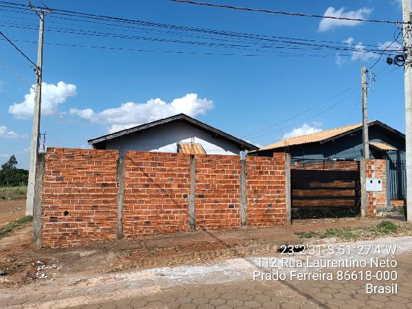 Casa em Prado Ferreira, Lot Res Mitacunha, Rua Laurentino Neto, N. 112, Lt 01 Qd 04, PR. Área: 43.26m2