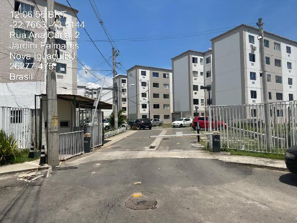 Apartamento em Nova Iguaçu, Jardim Palmares, Rua Ana Carla, N. Sn, Apto 503, Bl 11, RJ. Área: 43.3m2