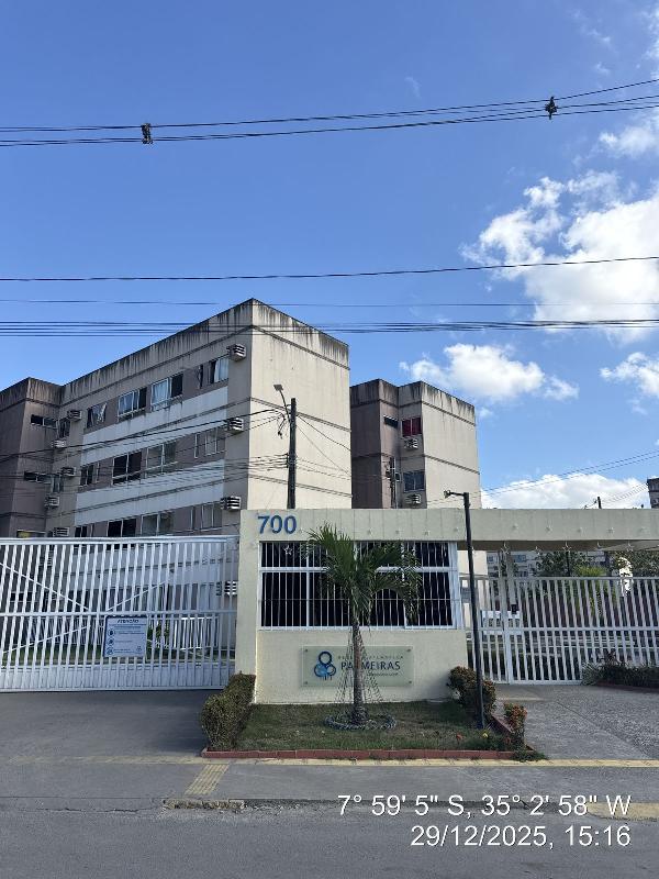 Apartamento em São Lourenço da Mata, Pixete, Avenida Doutor Paulo Petribu, N. 0, Apto 301, Bl 20, PE. Área: 45.35m2