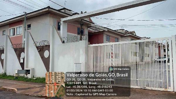Apartamento em Valparaíso de Goiás, Setor De Chacaras Anhanguera C, Rua Rio Grande Do Norte, N. Sn, Apto 101, Bl H, Qd 26, Ch 02, GO. Área: 46.87m2