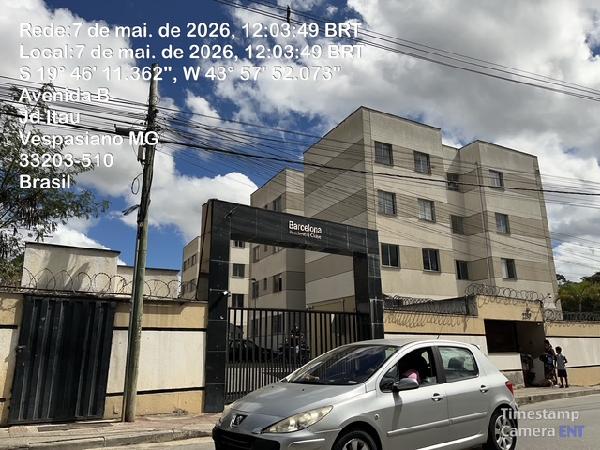 Apartamento em Vespasiano, Bonsucesso, Avenida Divino Marques Guimaraes, N. 2249, Apto 204, Bl 03, MG. Área: 45.04m2