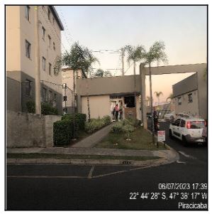 Apartamento em Piracicaba, Vila Sonia, Avenida Roma, N. 500, Apto 301, 3 Pav Bl 10 Rua 5, SP. Área: 48.18m2
