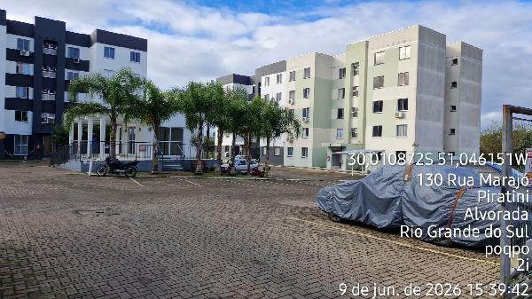 Apartamento em Alvorada, Piratini, Rua F, N. 130, Apto 502, Bl 07 5° Pavimento Qd 15, RS. Área: 43.99m2