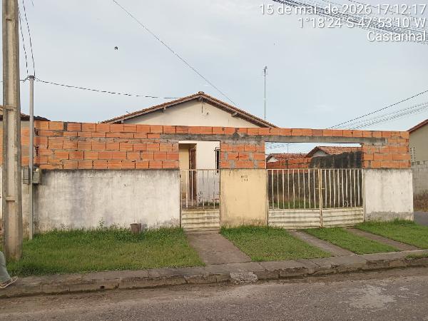 Casa em Castanhal, Bairro Bom Jesus, Avenida Angelica, N. Sn, Lt 21 Qd 63, PA. Área: 56.43m2