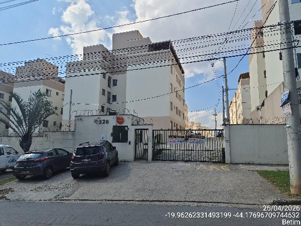 Apartamento em Betim, Betim Industrial, Rua Dirceu Jose Alvarenga, N. 326, Apto 404, Bl 04 Vaga 76, MG. Área: 90.32m2