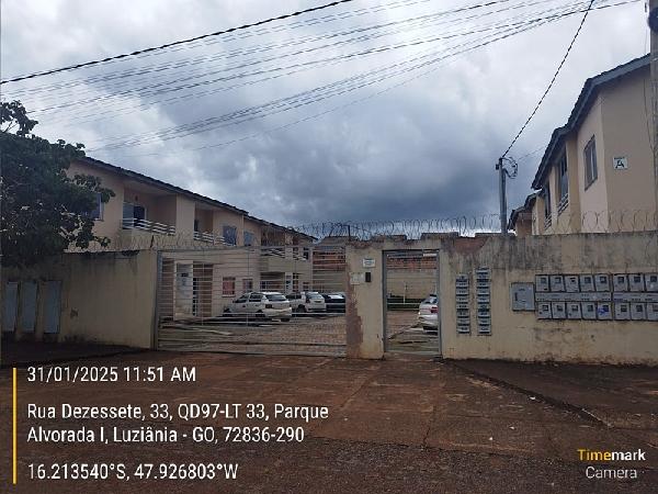 Apartamento em Luziânia, Parque Alvorada I, Rua 17, N. S/N, Apto 102, Bl 01 Lt 31 Qd 97, GO. Área: 51.22m2