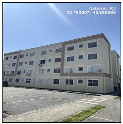 Apartamento em Itaboraí, Aldeia Velha, Rua Dona Bela, N. Sn, Apto 201, Bl 03, Gleba 5a1, RJ. Área: 40.82m2