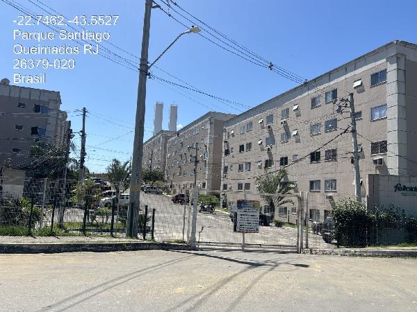 Apartamento em Queimados, Vila Sao Joao, Estrada CabuÇU-Queimados, N. 757, Apto 406, Bl 05, RJ. Área: 46.47m2