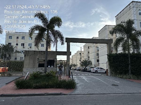 Apartamento em Rio de Janeiro, Cosmos, Rua Das Amendoeiras, N. 164, Apto 205, Bl 02, RJ. Área: 43.2m2