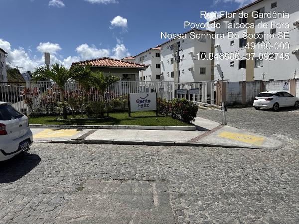 Apartamento em Nossa Senhora do Socorro, Taicoca De Fora, Rua Flor De Gardenia, N. 800, Apto 203, Bl 2, SE. Área: 45.59m2