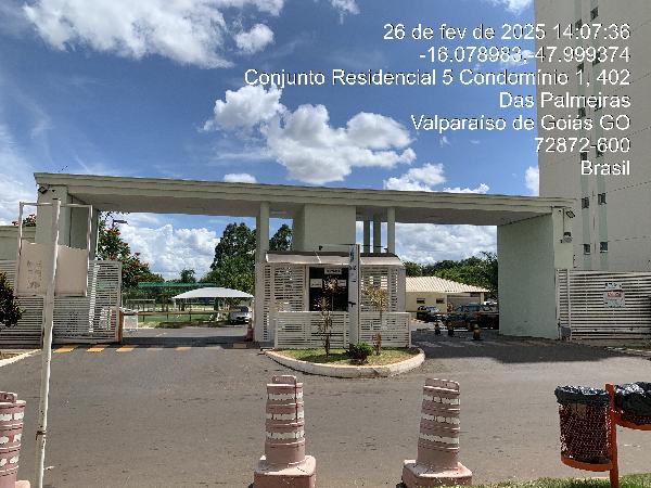 Apartamento em Valparaíso de Goiás, Parque Das Cachoeiras, Condominio Residencial 10 Bloco B, N. Sn, Apto 805, Fz Sta Maria, Vg 431, GO. Área: 49.07m2