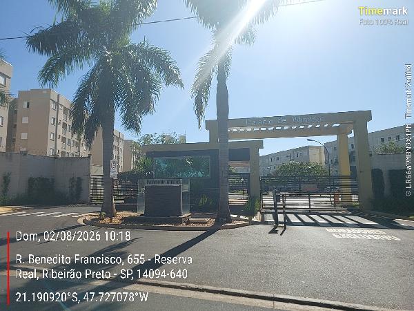 Apartamento em Ribeirão Preto, Reserva Real, Rua Benedito Francisco, N. 655, Apto 404, Bl 08, SP. Área: 40.82m2