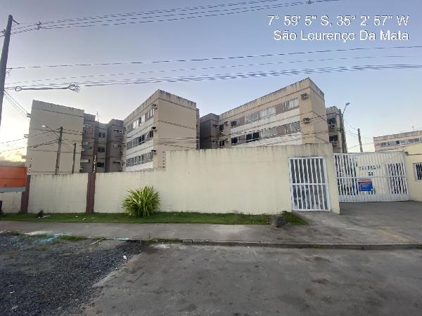 Apartamento em São Lourenço da Mata, Ti·ma, Avenida Doutor Paulo Petribu, N. S/N, Apto 401, Bl 12, Tp 2, Gleba 5, PE. Área: 45.35m2