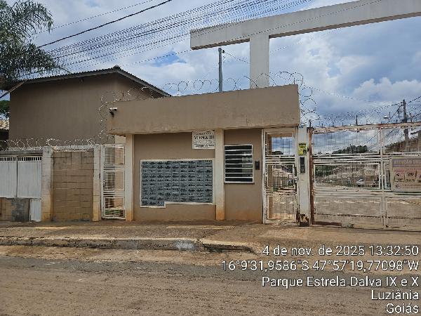 Apartamento em Luziânia, Parque Estrela Dalva Ix, Quadra 147, N. Sn, Apto 111, Bl A Pav 01 Vg A111 Lt 03, GO. Área: 44.23m2