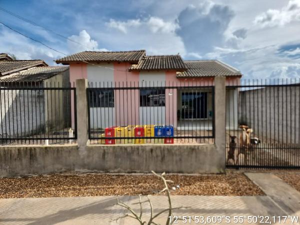 Casa em Sorriso, Dist. De Primavera, Avenida Minas Gerais, Lote 08, Quadra 53, MT. Área: 47.2m2