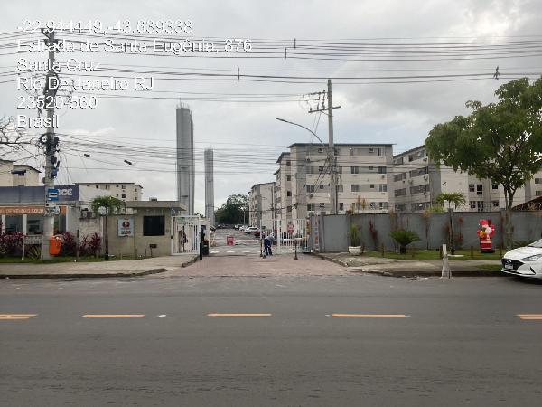 Apartamento em Rio de Janeiro, Santa Cruz, Estrada De Santa Eugenia, N. 3100, Apto 301, Bl 15, RJ. Área: 44.83m2