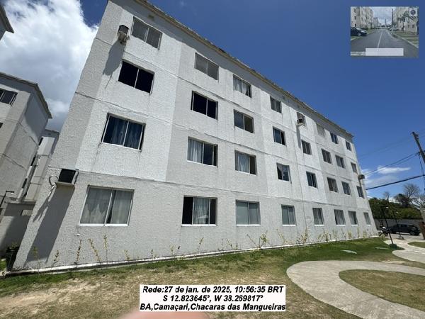 Apartamento em Camaçari, Cajazeiras De Abrantes (abrantes), Rua Lagoa Branca, N. Sn, Apto 101, Bl 01, Lt C,, BA. Área: 40.53m2