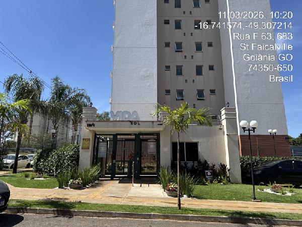 Apartamento em Goiânia, Setor Faicalville, Alameda Fleury Curado, N. Sn, Apto 1303, Tr E/F Vg 140, GO. Área: 49.6m2