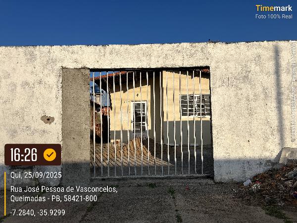 Casa em Campina Grande, Tres Irmas, Rua Tenente Jose Pessoa De Vasconcelos, N. 217, Lt 14 Qd D, PB. Área: 50m2