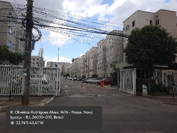 Apartamento em Nova Iguaçu, Ceramica, Rua Oliveiros Rodrigues Alves, N. 1476, Apto 504, Bl 18, RJ. Área: 43.08m2