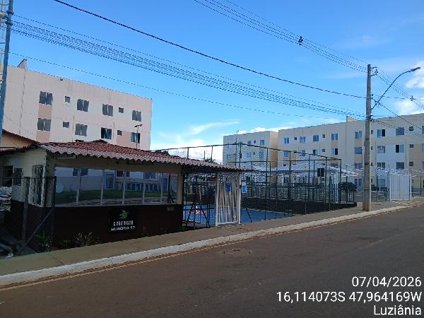 Apartamento em Luziânia, Centro, Rua Raquel Pimentel, N. S/N, Apto 103, Bl A, GO. Área: 46.23m2