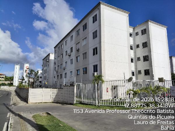 Apartamento em Lauro de Freitas, Caji, Avenida Professor Theocrito Batista, N. 1253, Apto 301, Bloco 01, BA. Área: 40.53m2