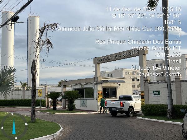 Apartamento em Várzea Grande, Ponte Nova, Alameda Julio Muller, N. Sn, Apto 303, Bl 33, MT. Área: 39.96m2