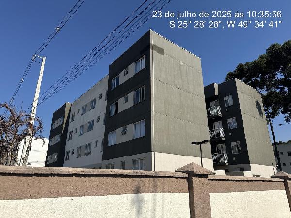 Apartamento em Campo Largo, Campo Do Meio, Rua Maria Joaquina Vaz, N. 721, Apto 204, Bl 23, Vaga Nº 558, PR. Área: 40.31m2